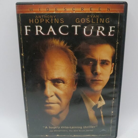 Fracture DVD 2007 Anthony Hopkins Ryan Gosling - Picture 1 of 3
